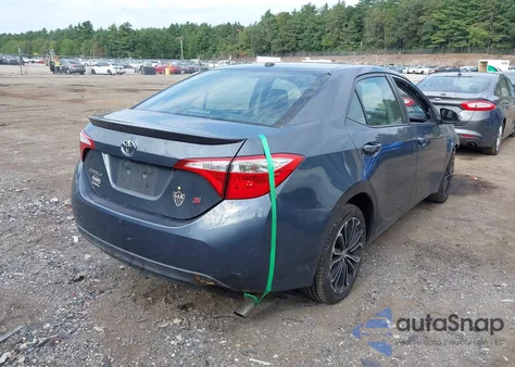 2016 Toyota Corolla S Plus from USA, damaged, VIN 2T1BURHE4GC694211